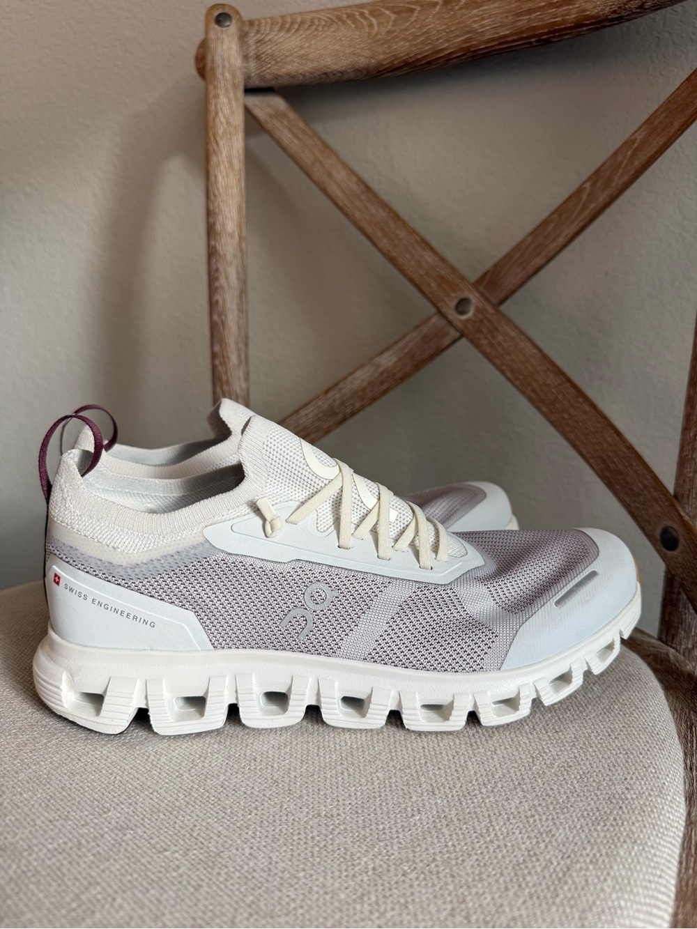 On Cloud 6 Versa Sneakers ice maroon - Picture 7 of 8